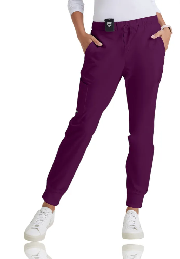 Tall Kira 5-Pocket Mid-Rise Jogger Scrub Pant