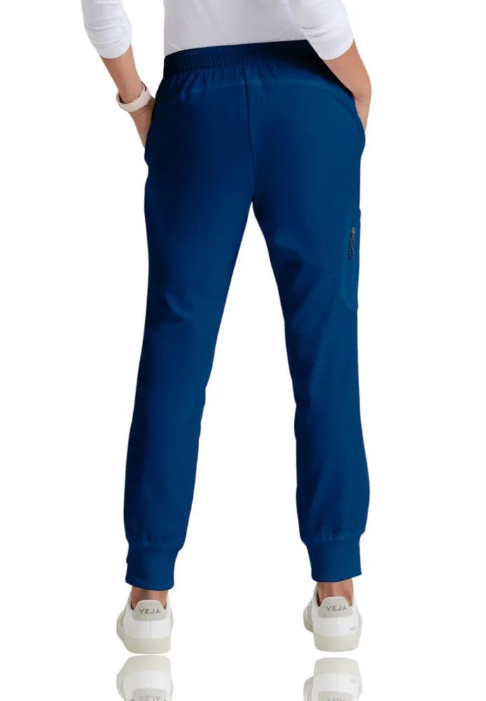 Tall Kira 5-Pocket Mid-Rise Jogger Scrub Pant