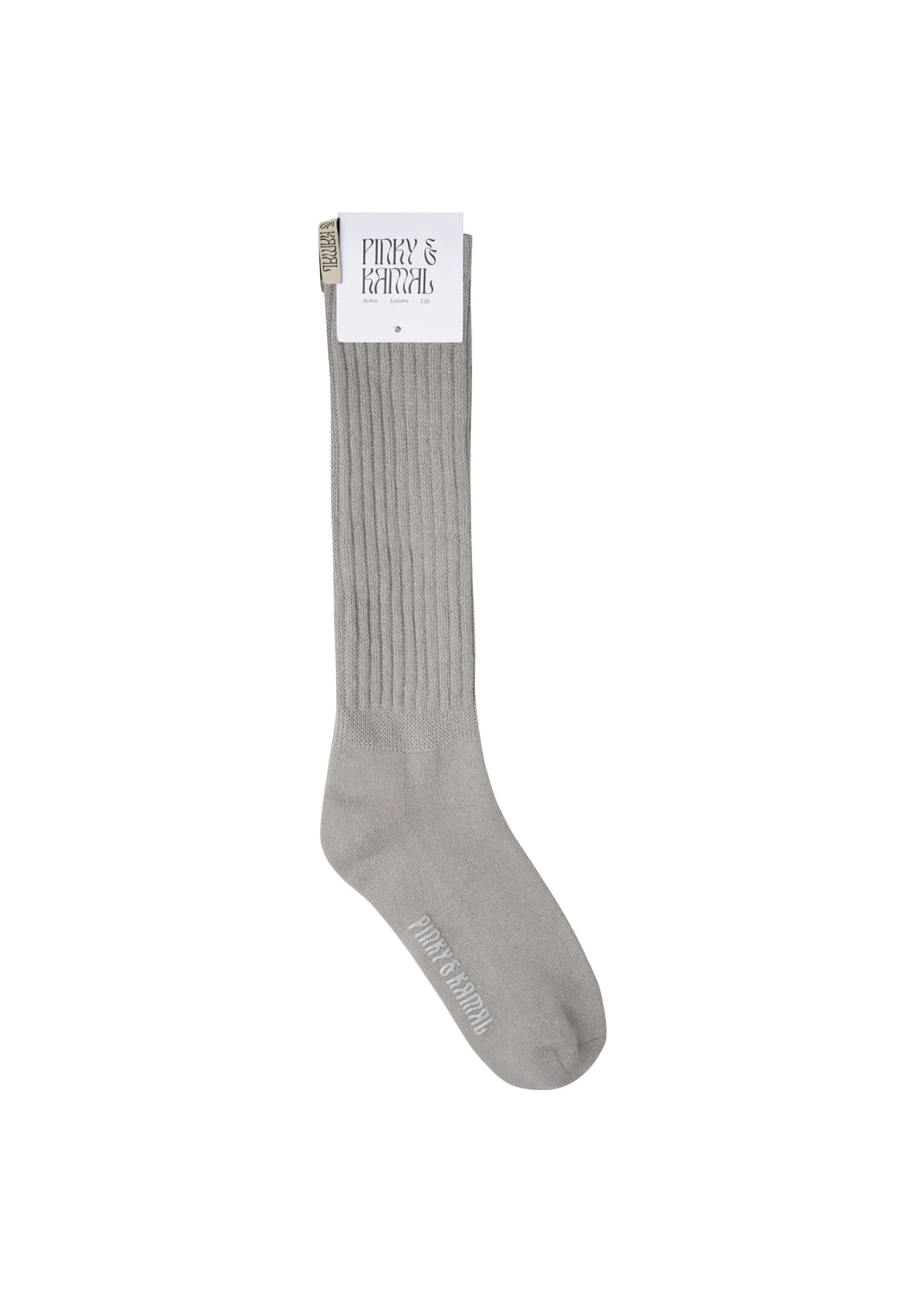 The Slouchy Sock THICK - Dove Grey