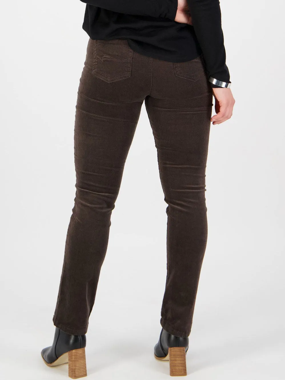 VASSALLI SLIM LEG CORD PULL ON PANT