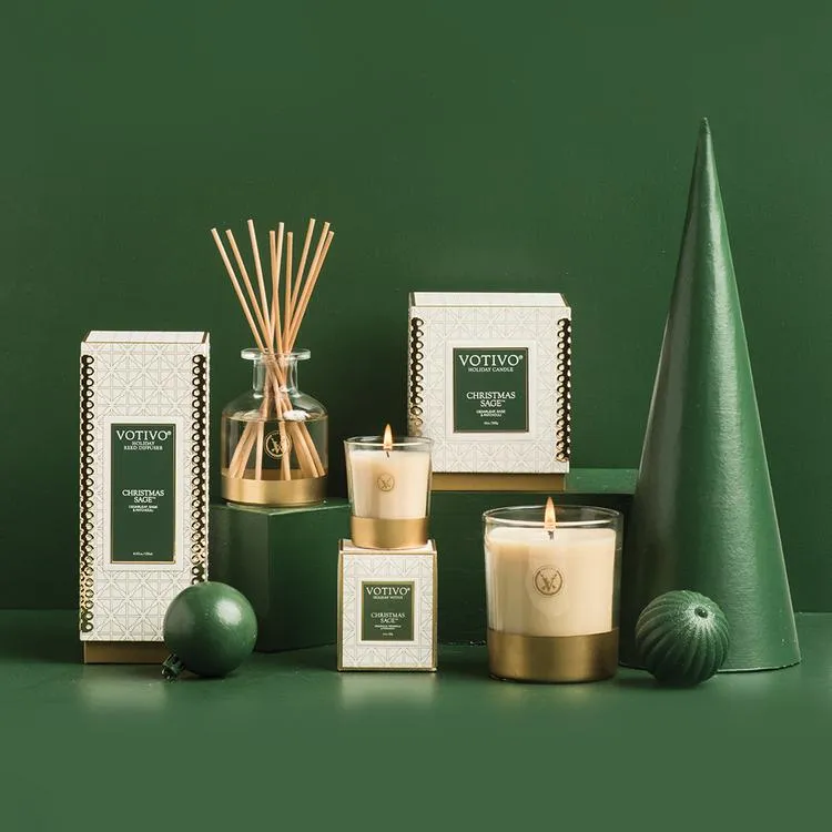 Votivo Holiday Diffuser - Christmas Sage