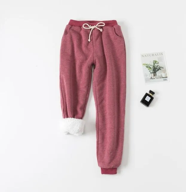 Warm Fleece Oversize Joggers