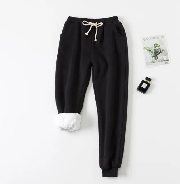 Warm Fleece Oversize Joggers