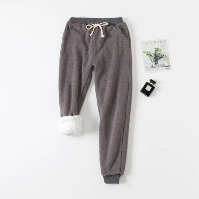 Warm Fleece Oversize Joggers