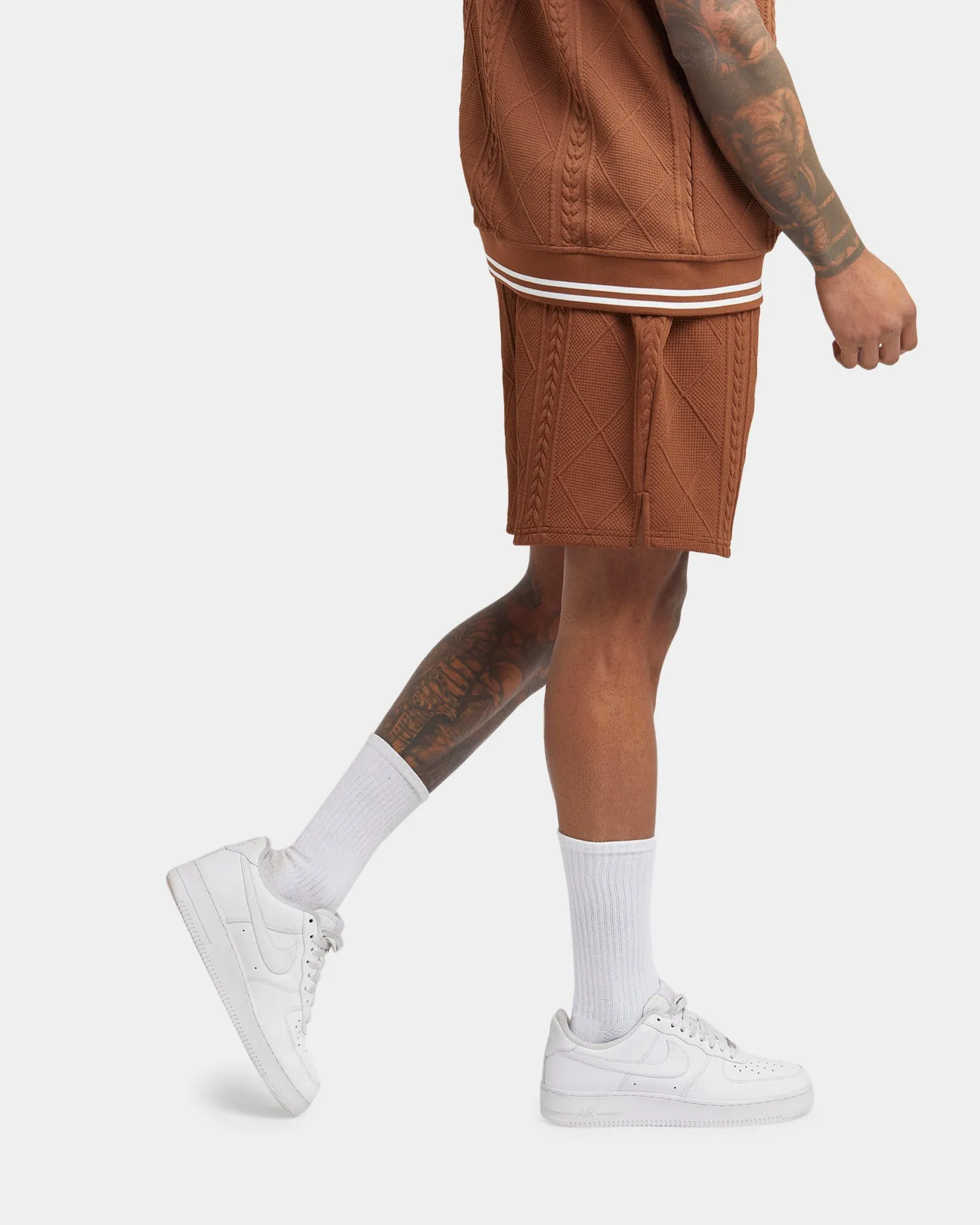 XXIII Danny Knit Shorts Brown