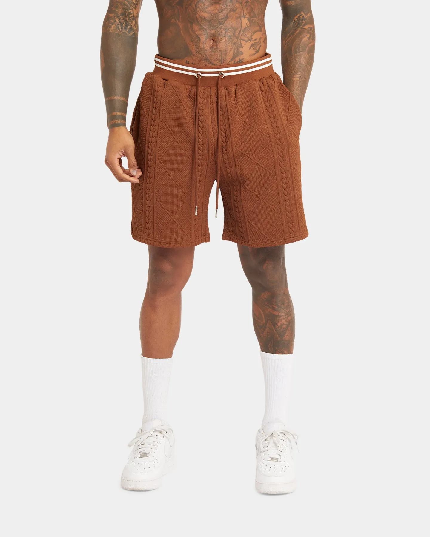 XXIII Danny Knit Shorts Brown