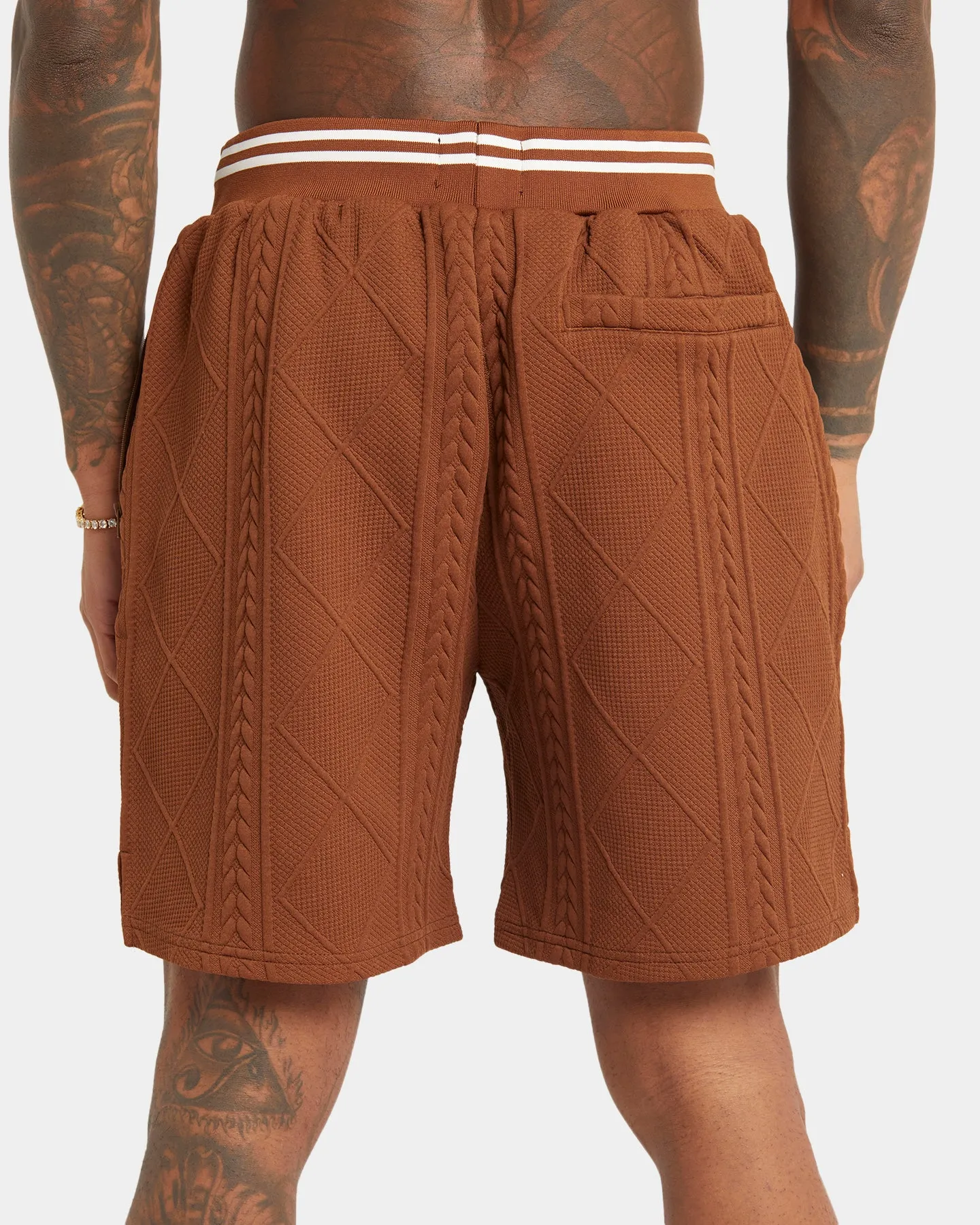 XXIII Danny Knit Shorts Brown